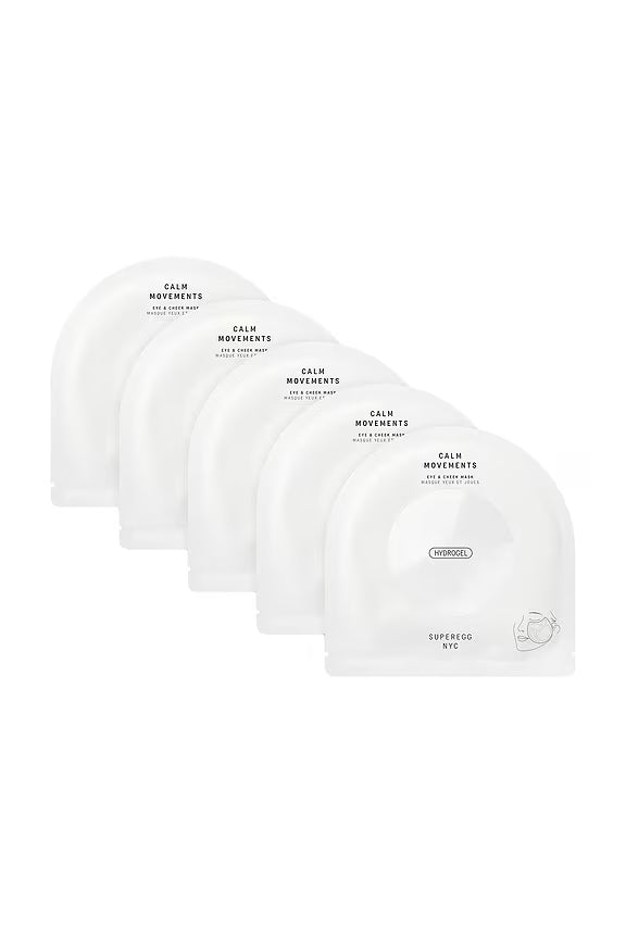 Superegg Calm Movements Eye &amp; Cheek Mask SINGLE