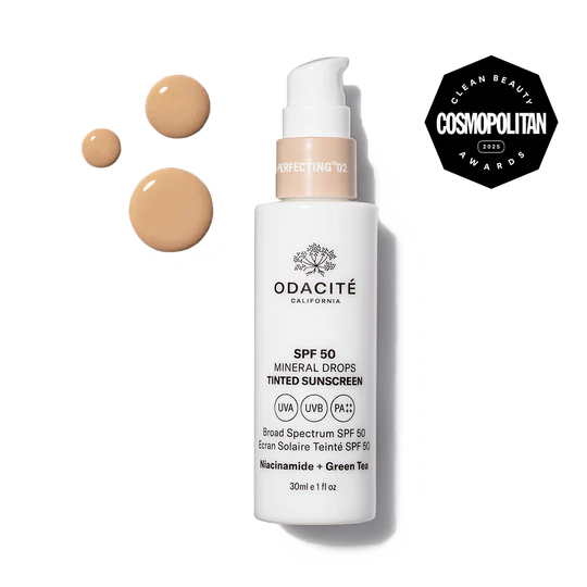 Odacité SPF 50 Tinted Mineral Drops Flex-Perfecting® Sunscreen