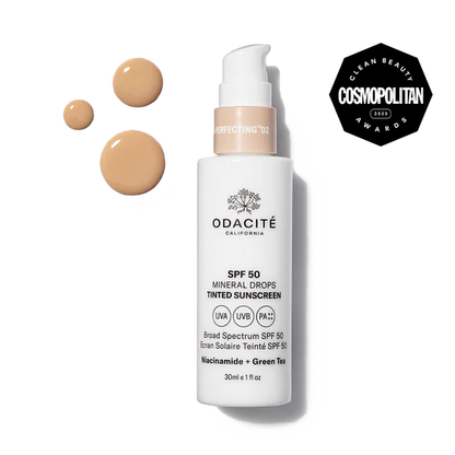 Odacité SPF 50 Tinted Mineral Drops Flex-Perfecting® Sunscreen