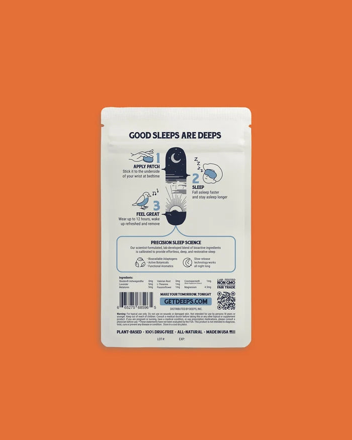Deeps Stay Asleep Patch