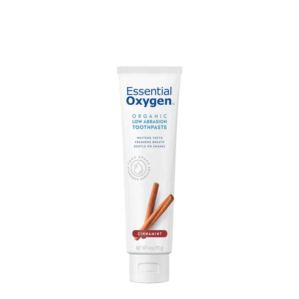 Essential Oxygen Organic Low Abrasion Toothpaste