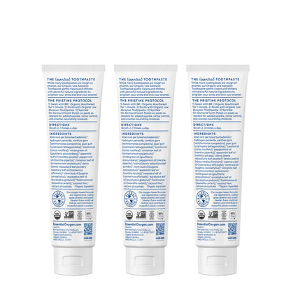 Essential Oxygen Organic Low Abrasion Toothpaste