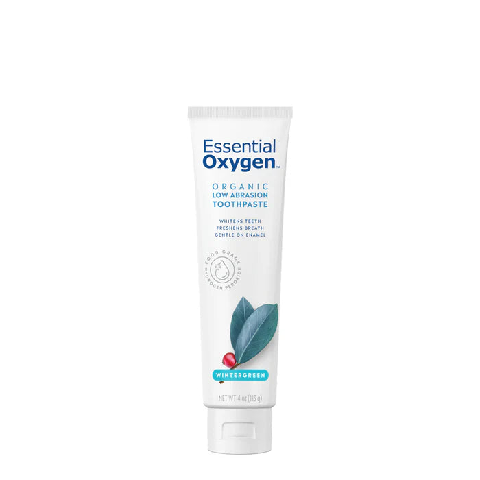 Essential Oxygen Organic Low Abrasion Toothpaste
