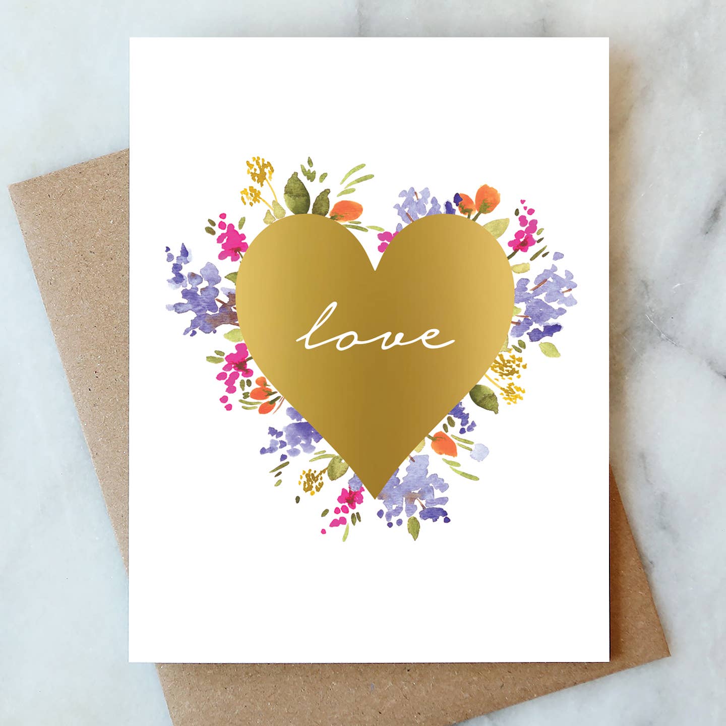 Abigail Jayne Design - Love Floral Greeting Card | Valentine Love Friendship - The Look and Co