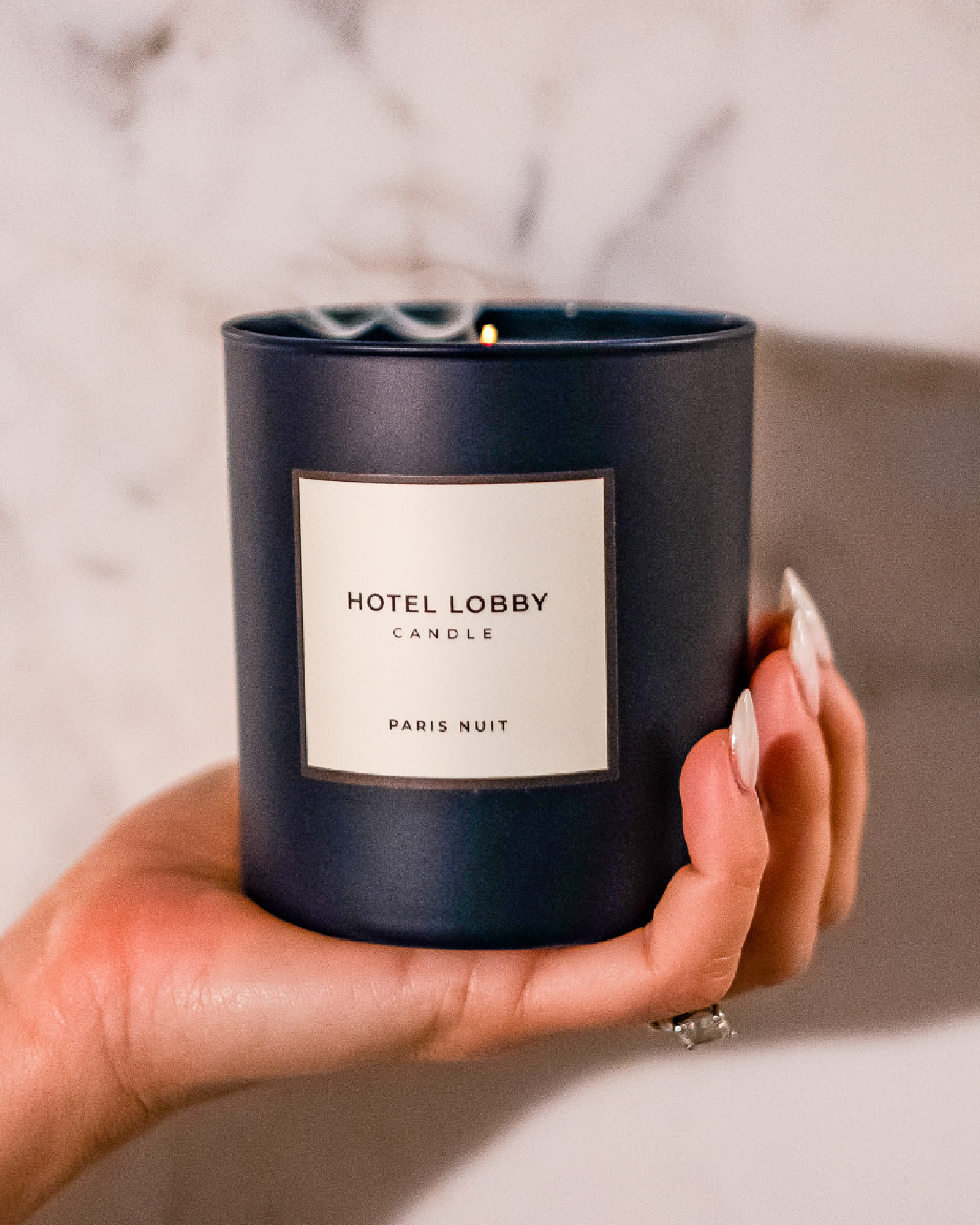 Hotel Lobby Candle - Paris Nuit - Luxury Fall Scented Candle