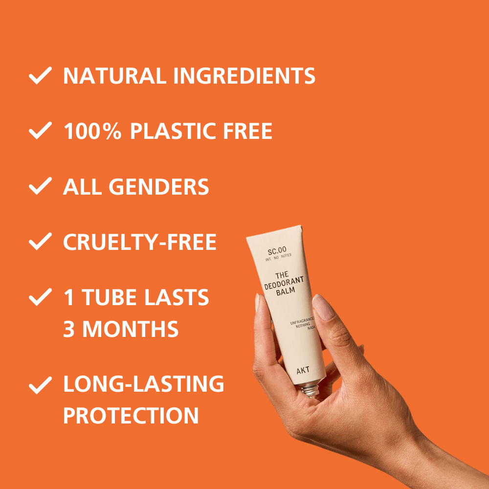 AKT London - AKT Deodorant Balm SC.01 Orange Grove - aluminum - free, vegan - The Look and Co