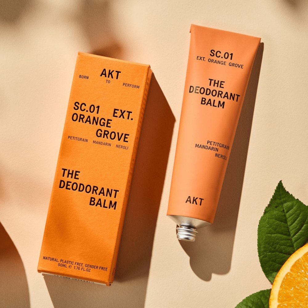 AKT London - AKT Deodorant Balm SC.01 Orange Grove - aluminum - free, vegan - The Look and Co