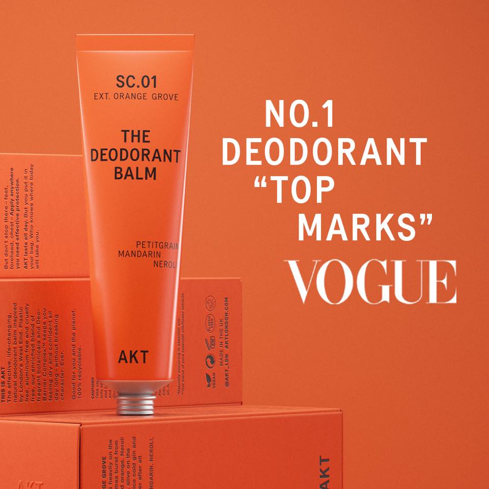 AKT London - Mini AKT Deodorant Balm - The Look and Co