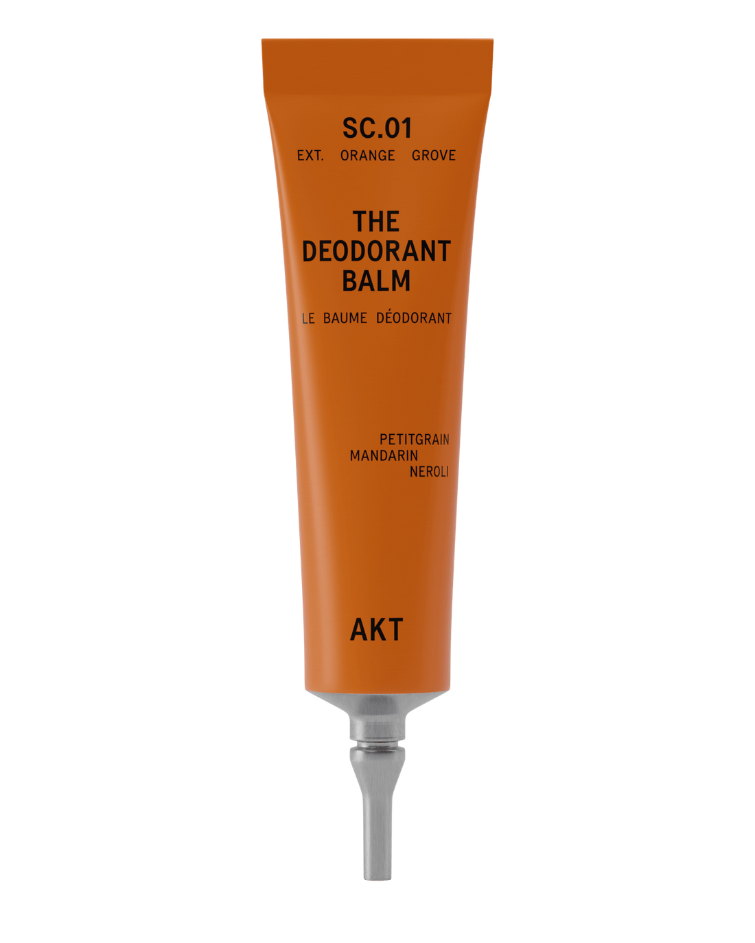 AKT London - Mini AKT Deodorant Balm SC.01 - Orange Grove - aluminum - free - The Look and Co