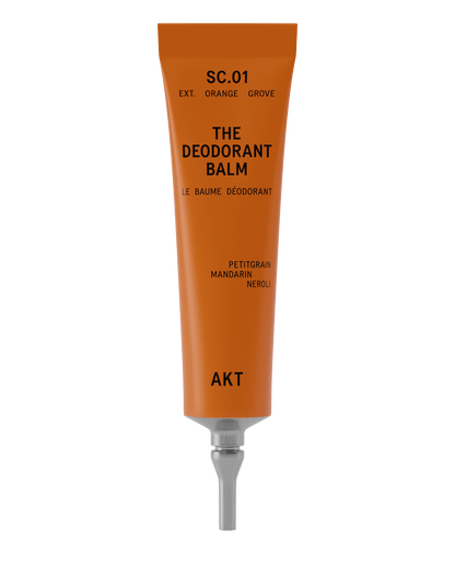 AKT London - Mini AKT Deodorant Balm SC.01 - Orange Grove - aluminum - free - The Look and Co