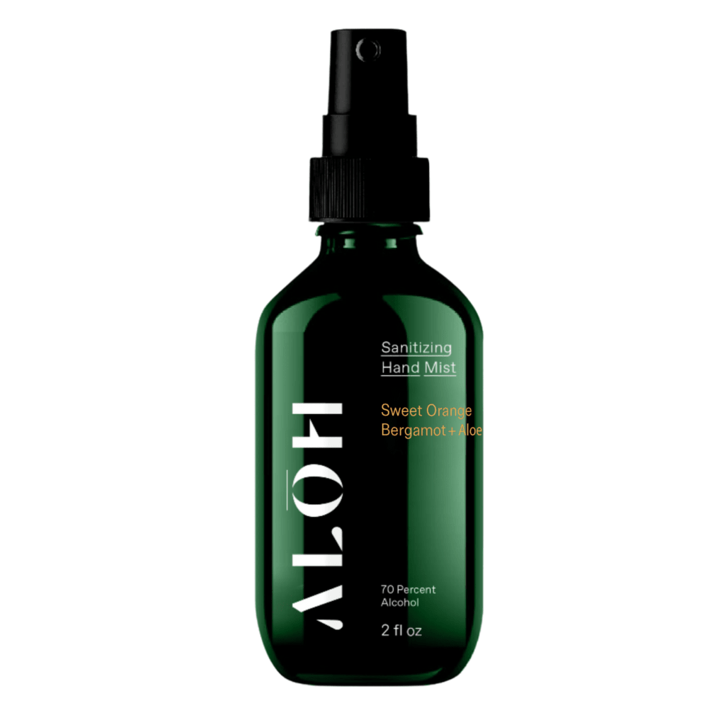 ALŌH - Sanitizing Hand Mist - Sweet Orange Bergamot + Aloe - The Look and Co