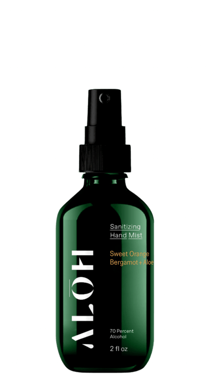 ALŌH - Sanitizing Hand Mist - Sweet Orange Bergamot + Aloe - The Look and Co