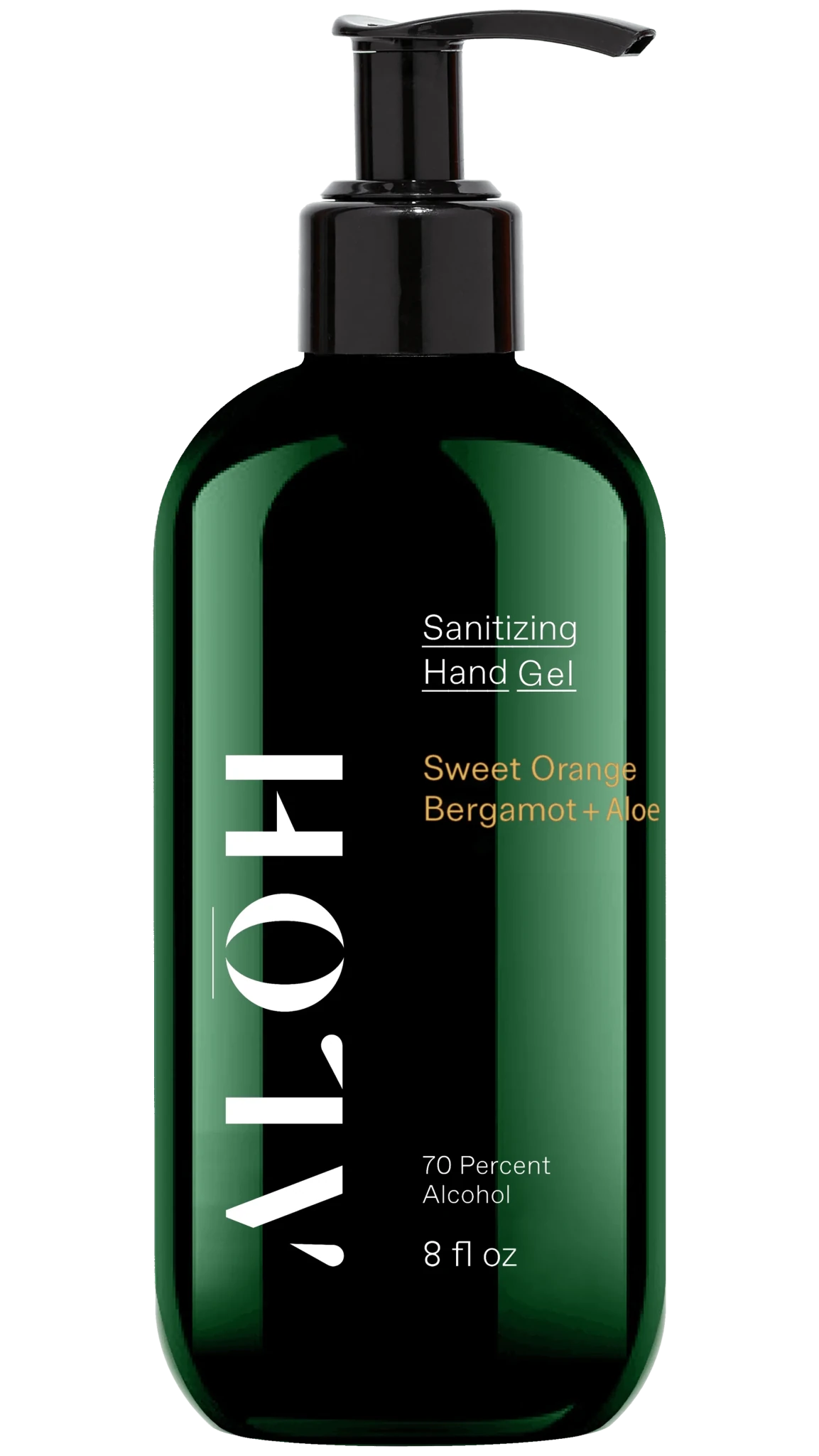 Aloh Sweet Orange Bergamot + Aloe Sanitizing Hand Gel - The Look and Co