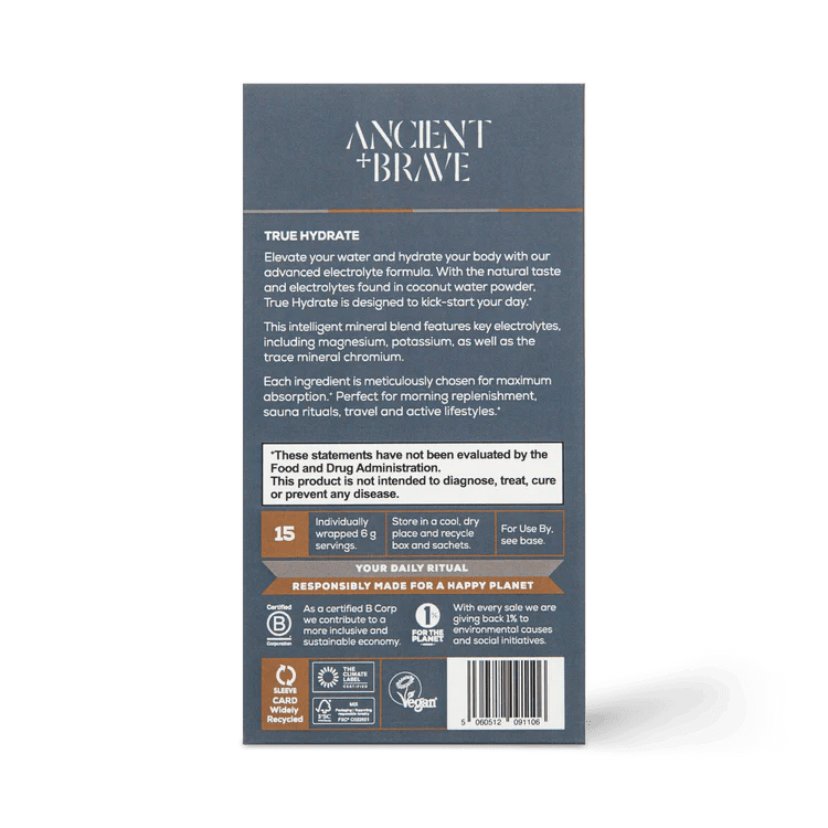 Ancient + Brave True Hydrate Packets - The Look and Co