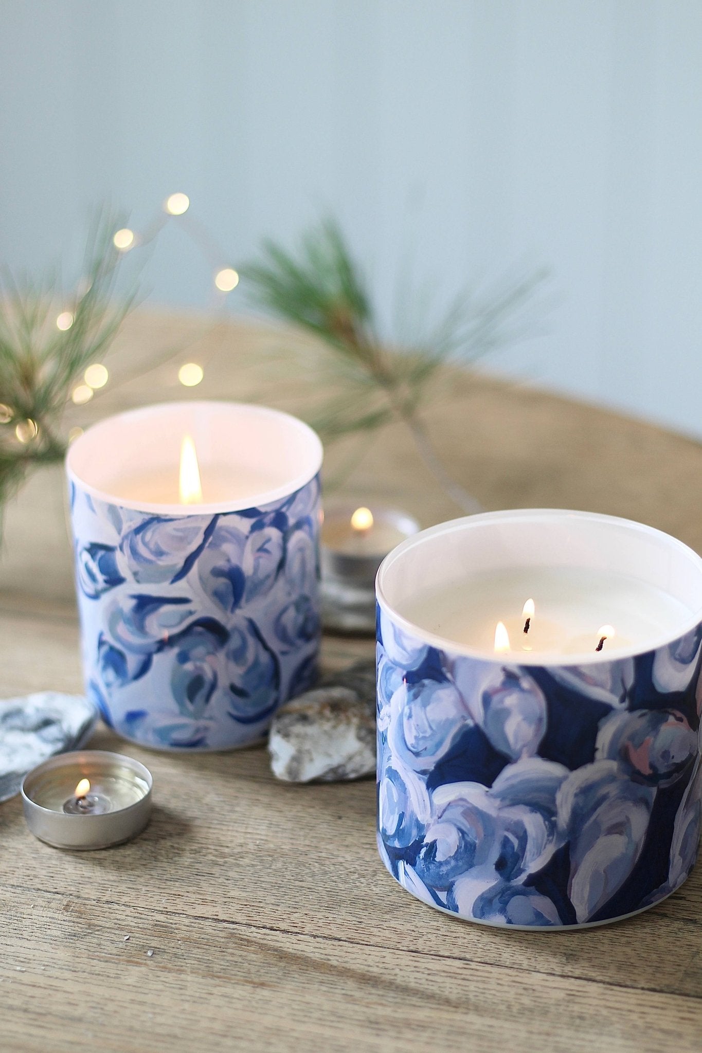 Annapolis Candle - Kim Hovell Collection - Silver Shells 3 - Wick Candle - The Look and Co