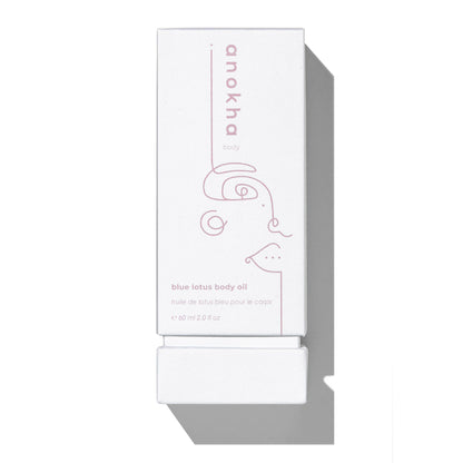 anokha - Blue lotus body oil - The Look and Co