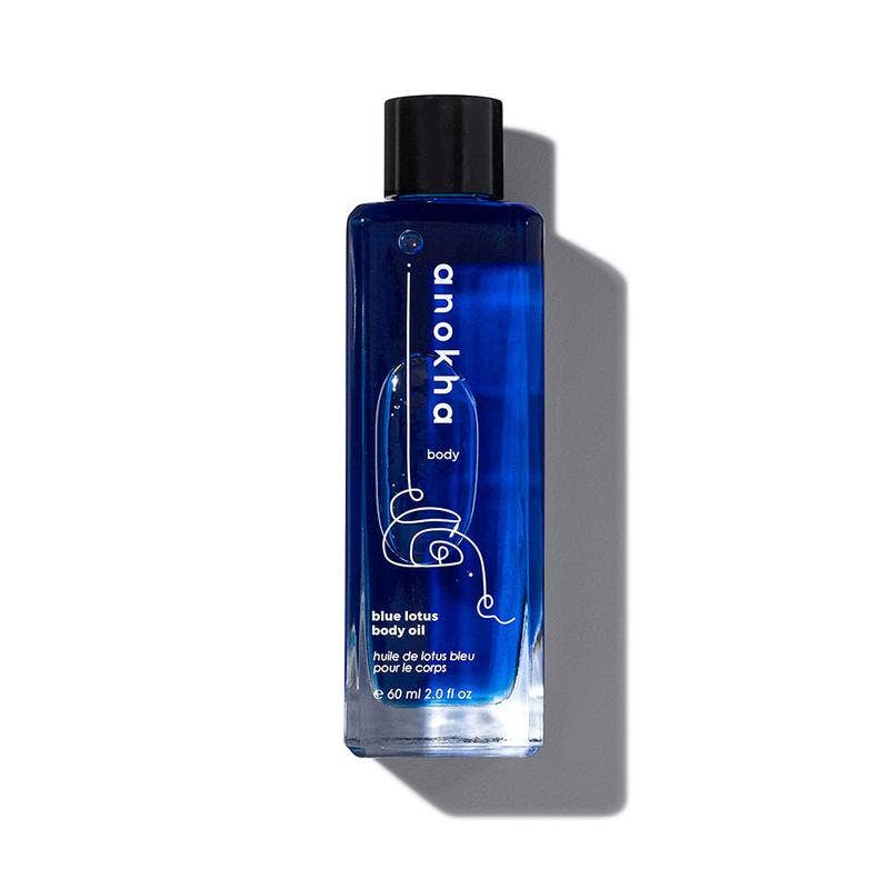anokha - Blue lotus body oil - The Look and Co