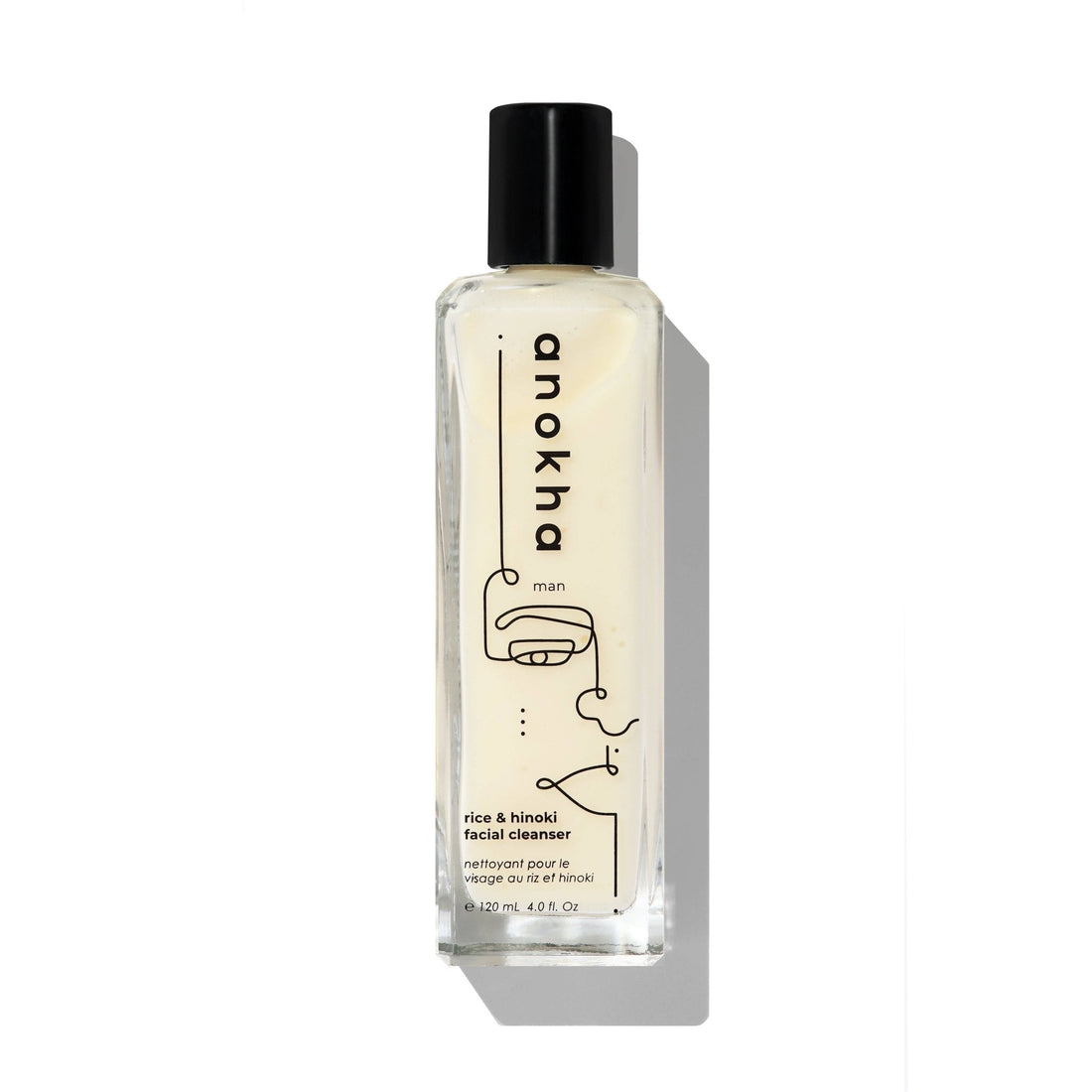 anokha - Rice &amp; hinoki facial cleanser - The Look and Co