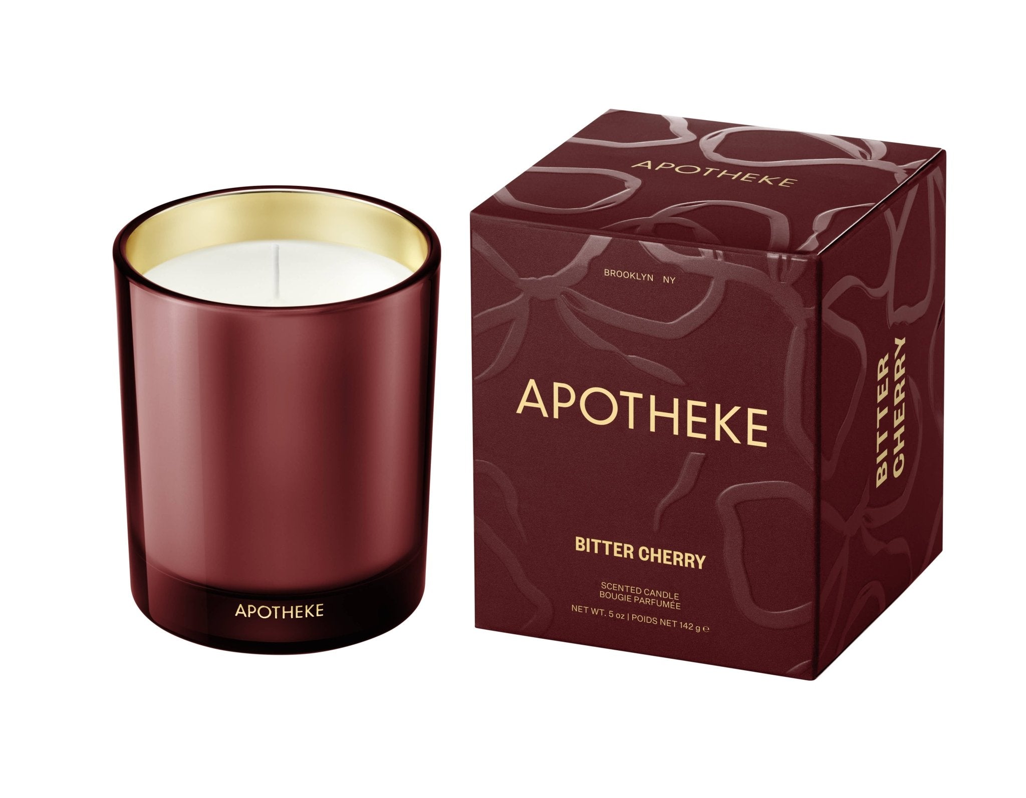 Apotheke - Bitter Cherry Petite Candle - The Look and Co