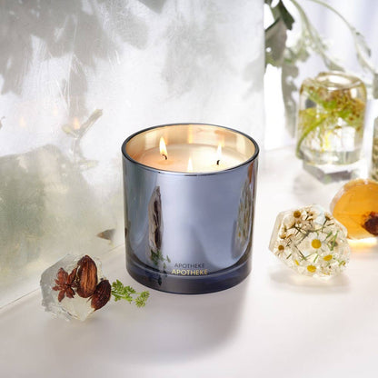 Apotheke - Cardamom Chestnut 3-Wick Candle - The Look and Co