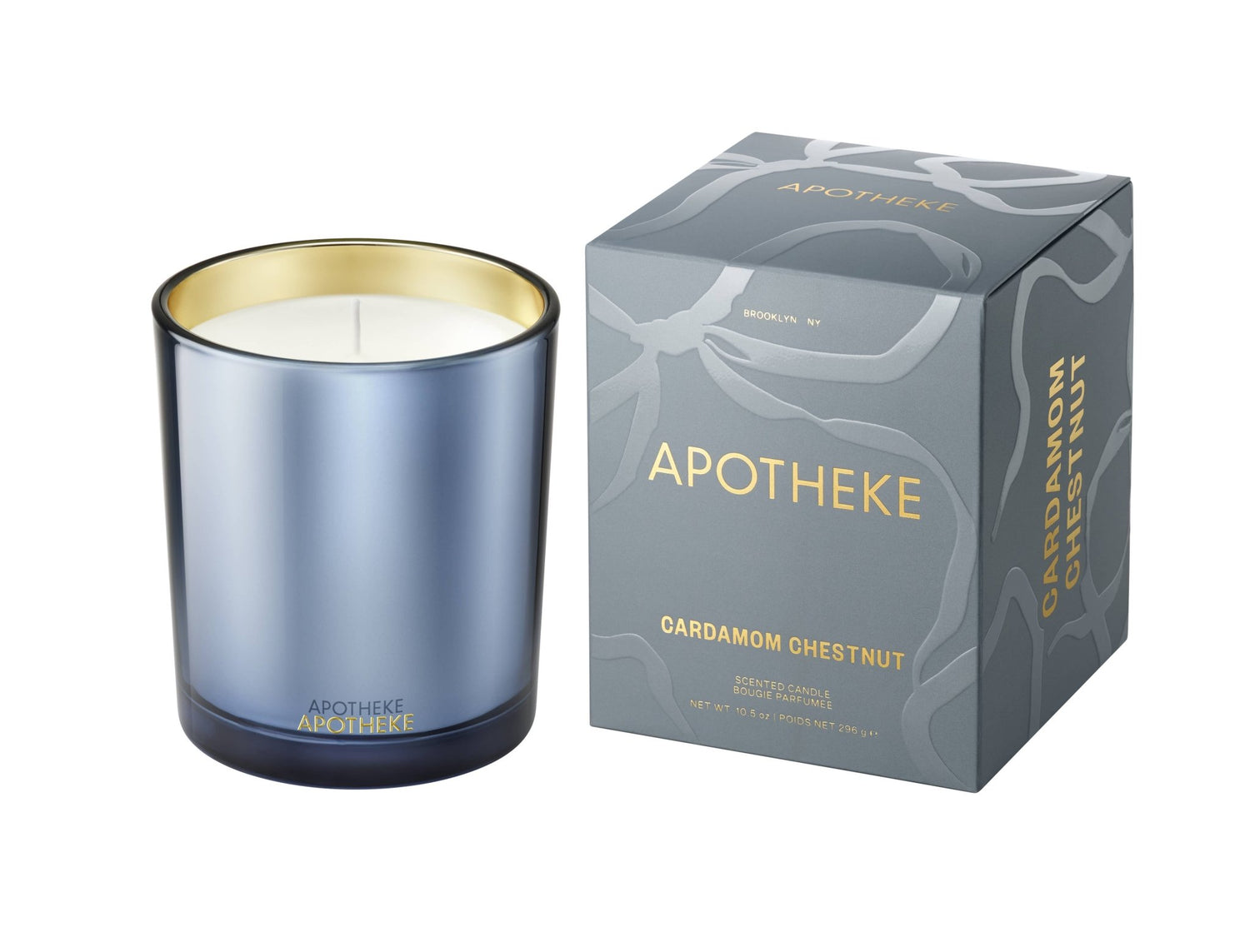 Apotheke - Cardamom Chestnut Classic Candle - The Look and Co