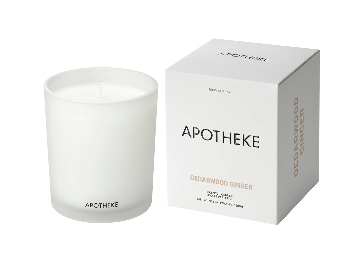 Apotheke - Cedarwood Ginger Classic Candle - The Look and Co