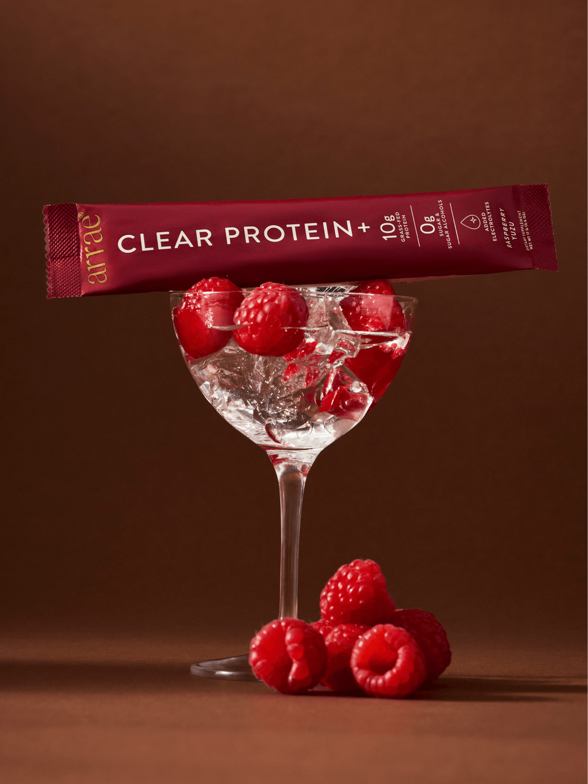 Arrae - Clear Protein+ Raspberry Yuzu - The Look and Co