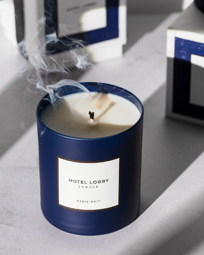 Hotel Lobby Candle - Paris Nuit - Luxury Fall Scented Candle