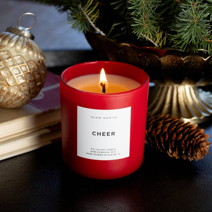 Slow North - Limited Edition - Cheer - Cinnamon, Cypress &amp; Peppermint