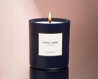 Hotel Lobby Candle - Paris Nuit - Luxury Fall Scented Candle