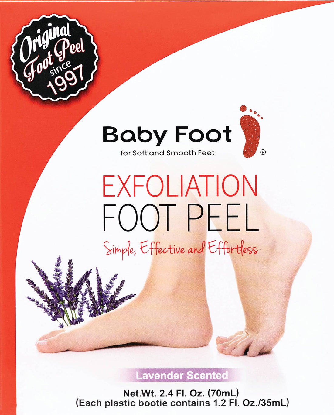 BABY FOOT USA - Original Exfoliation Foot Peel - The Look and Co