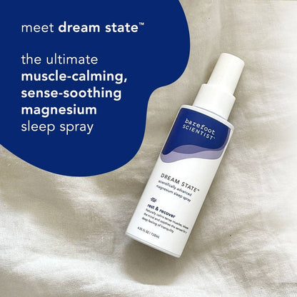 Barefoot Scientist - Dream State | sense - soothing magnesium sleep spray - The Look and Co