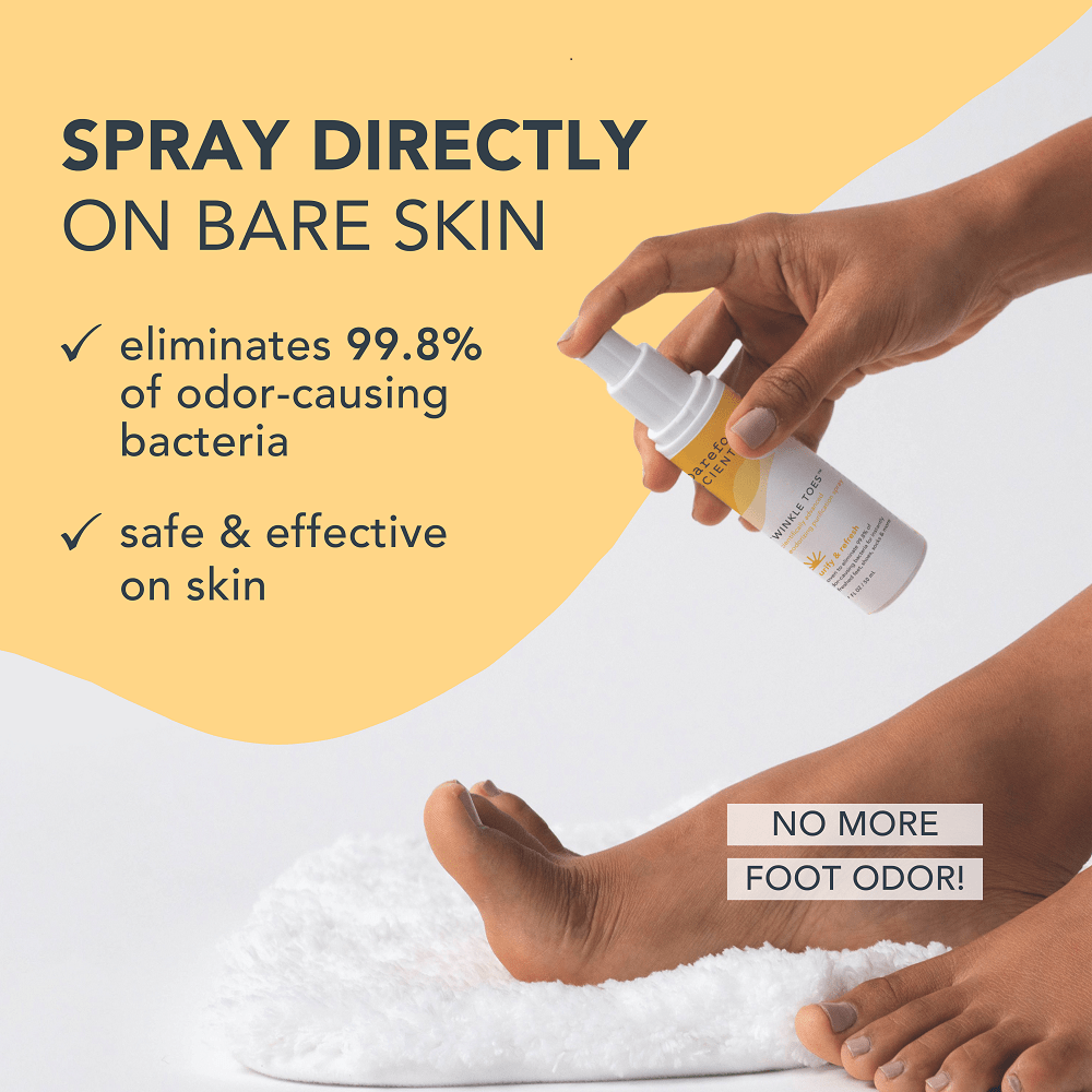 Barefoot Scientist - Twinkle Toes | Foot - freshening, odor - eliminating super spray - The Look and Co