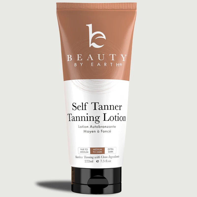 Beauty By Earth - Self Tanning Lotion – Medium to Dark - The Look and Co