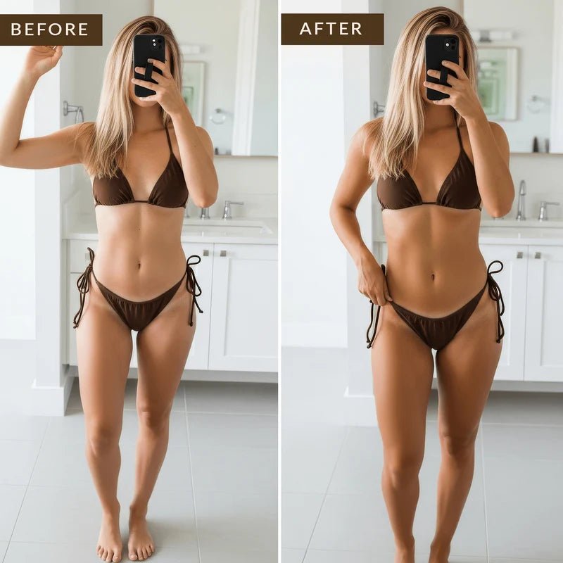 Beauty By Earth - Self Tanning Lotion – Medium to Dark - The Look and Co