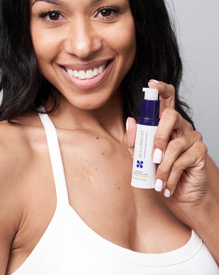 BIOCORNEUM + SPF 30 Advanced Scar Treatment - The Look and Co