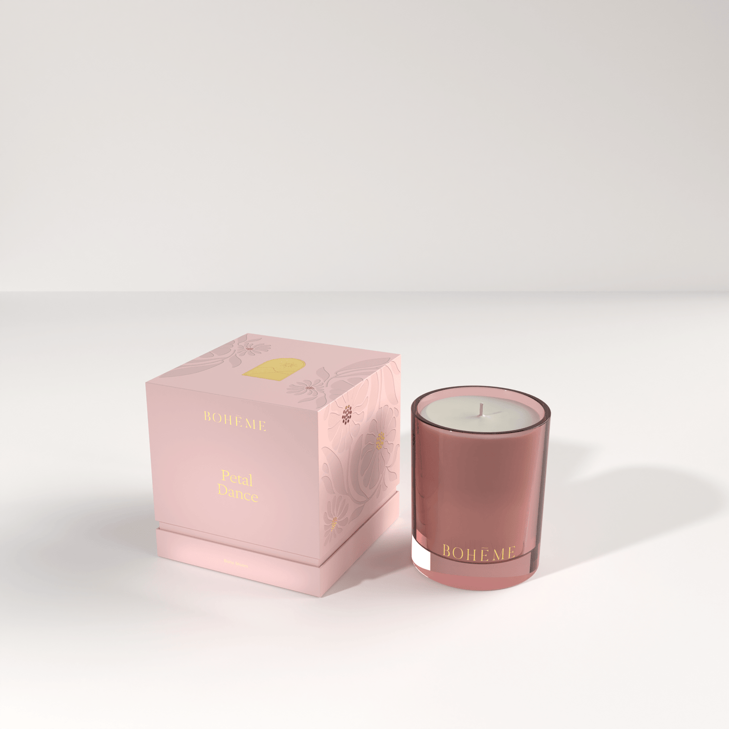 Boheme Fragrances - Petal Dance Candle – Boho Bloom Collection - The Look and Co