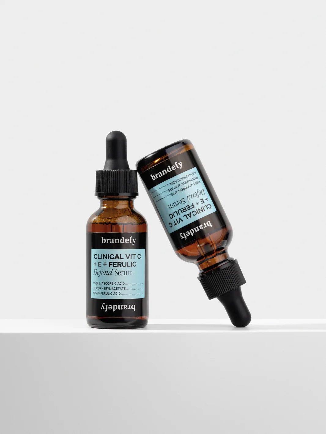 Brandefy Clinical Vit C + E + Ferulic Defend Serum - The Look and Co