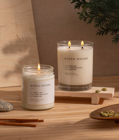 Brooklyn Candle Studio - Kyoto Woods Classic 2 - Wick Candle - The Look and Co