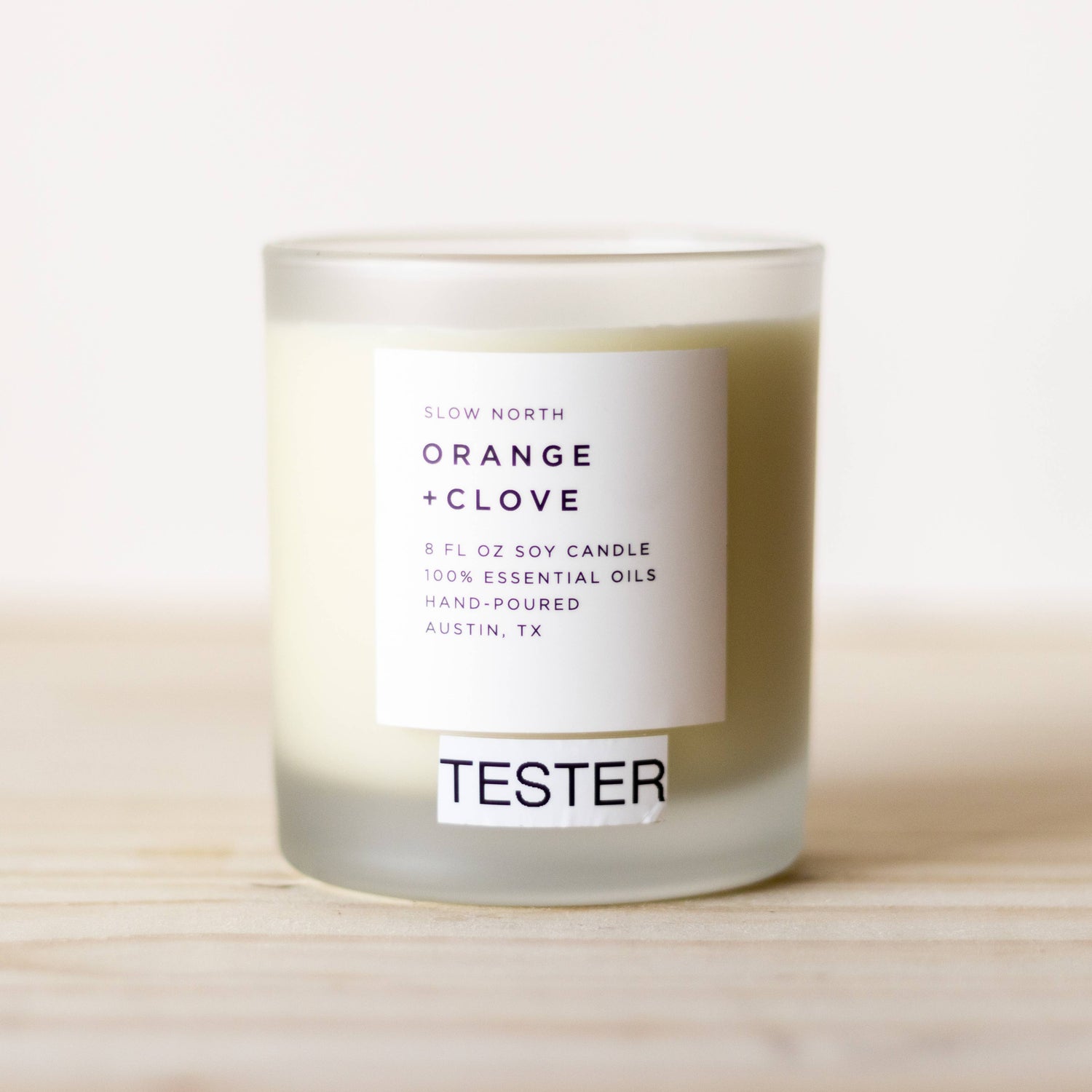 Slow North - TESTERS - 8 oz Non-Toxic Soy Candles