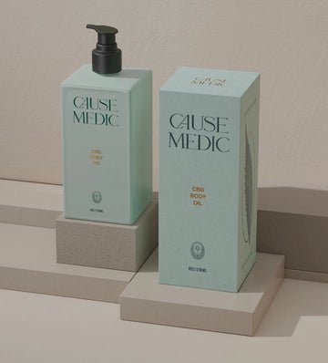 Cause Medic CBD Body Oil - The Look and Co