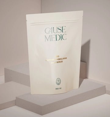 Cause Medic CBD Coffee &amp; Himalayan Salt Scrub - The Look and Co
