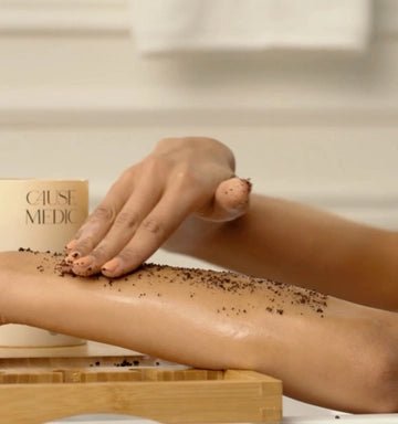 Cause Medic CBD Coffee &amp; Himalayan Salt Scrub - The Look and Co