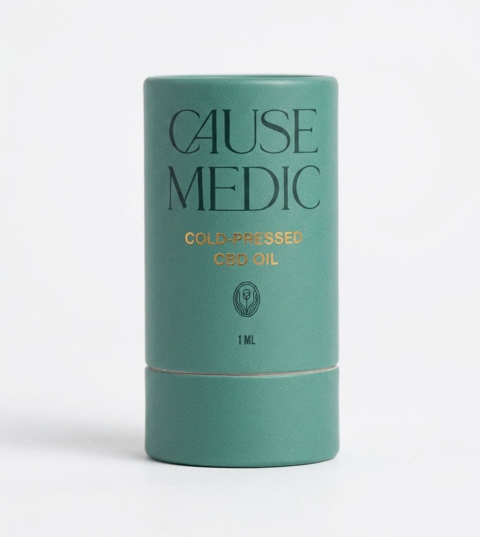 Cause Medic Cold-Pressed CBD Oil - The Look and Co
