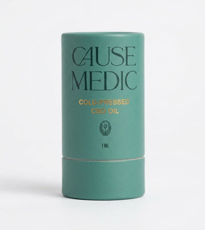 Cause Medic Cold-Pressed CBD Oil - The Look and Co