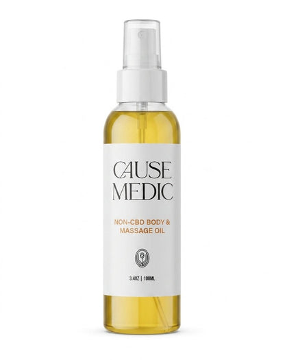 Cause Medic Non-CBD Massage &amp; Body Oil - The Look and Co