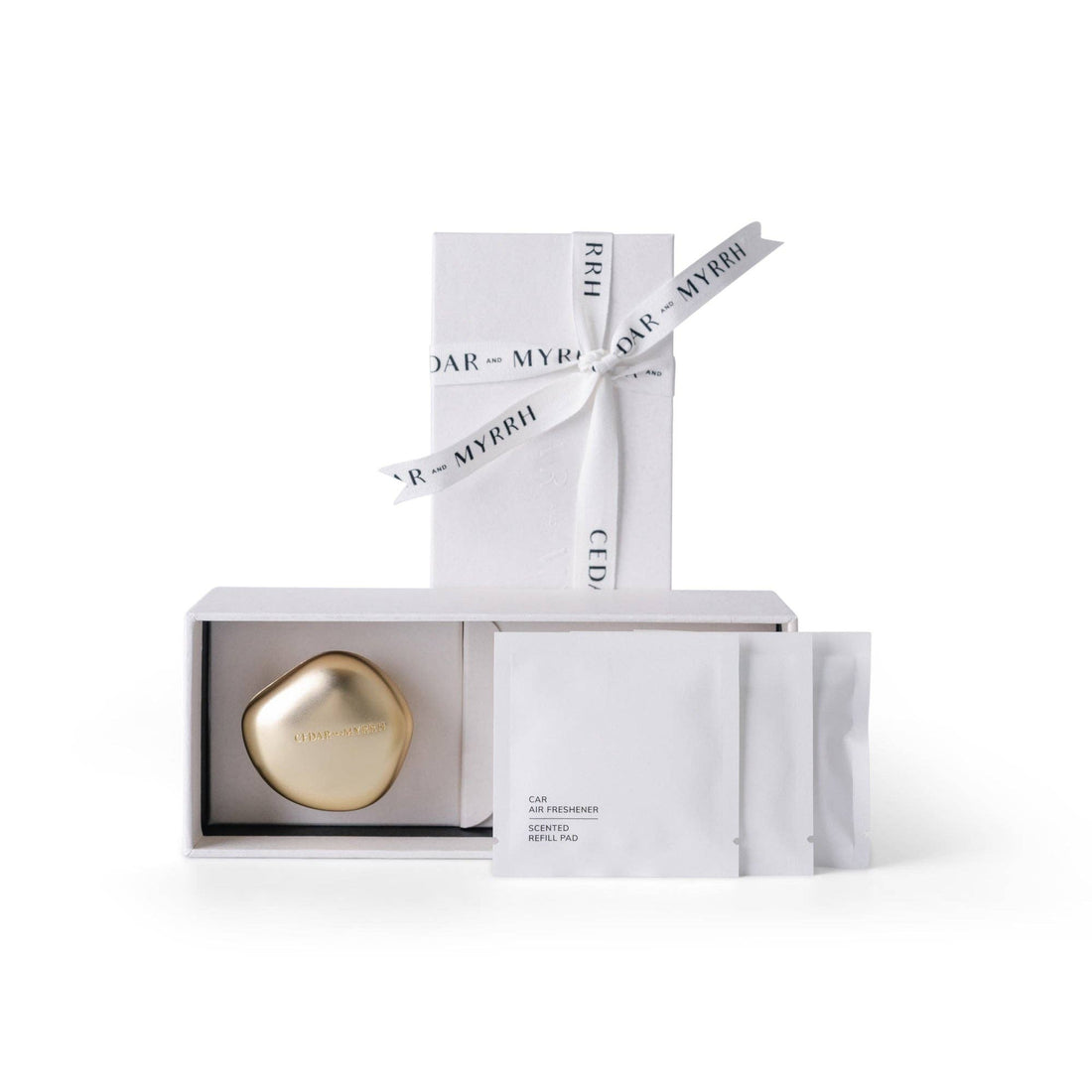 Cedar and Myrrh - Mantra Car Air Freshener - The Look and Co