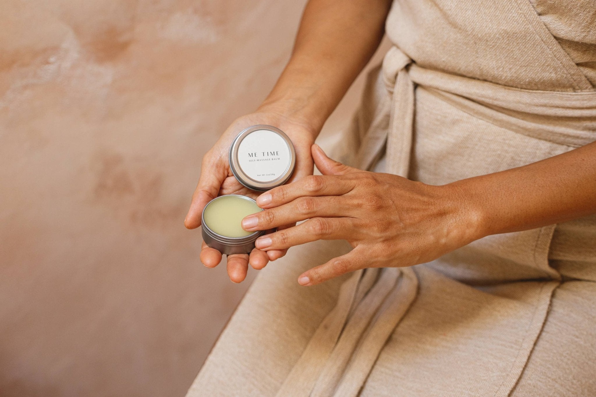 Cedar and Myrrh - ME TIME Self - Massage Soft Balm - The Look and Co