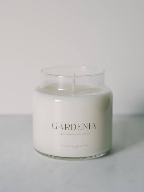 Charleston Candle Co. - Gardenia Soy Candle | Front Porch Collection - The Look and Co