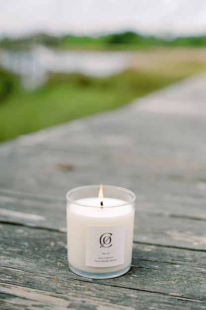 Charleston Candle Co. - No. 07 Folly Beach Soy Candle - The Look and Co